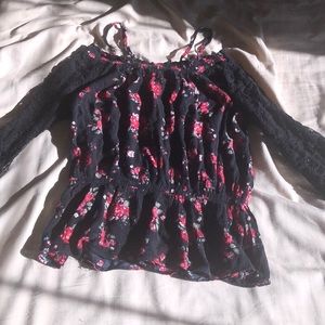 Of the shoulders blouse